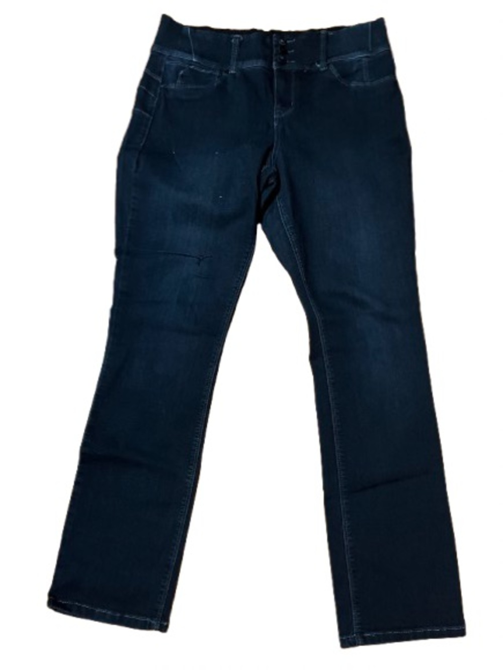 Laurie Felt Silky Curve Straight Leg Women’s Blue Stretch Jeans Size Medium